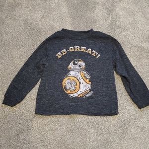 Star wars BB-8 shirt size 5t